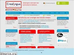 Sites similar to crealingua.be