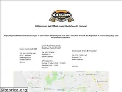 Sites similar to cream-music.com