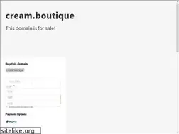 Sites similar to cream.boutique