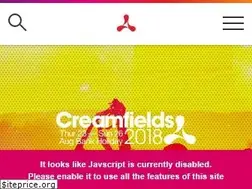 Sites similar to creamfields.com