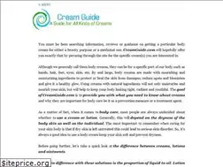 Sites similar to creamguide.com