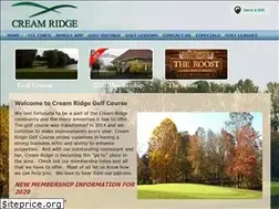 Sites similar to creamridgegolfcourse.com