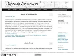 Sites similar to creandopartituras.com