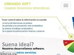 Sites similar to creandosoft.com