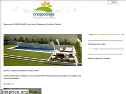Sites similar to creapaisaje.cl