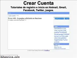 Sites similar to crearcuenta.com.ar