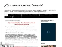 Sites similar to crearempresacolombia.blogspot.com