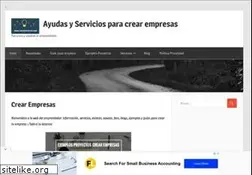 Sites similar to crearempresas.com