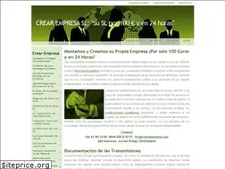 Sites similar to crearempresasl.com