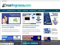 Sites similar to crearingresos.com