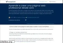 Sites similar to crearpaginaweb.gratis