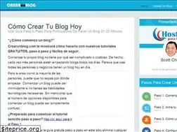 Sites similar to crearunblog.com