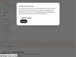 Sites similar to creashines.etsy.com