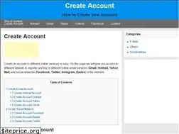 Sites similar to create-anaccount.com
