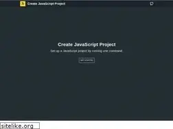 Sites similar to create-project.js.org