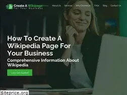 Sites similar to createawikipageforyourbusiness.com