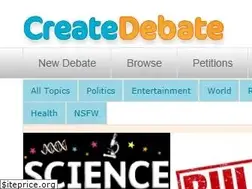 Sites similar to createdebate.com