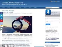 Sites similar to createglobalfuture.com