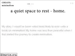 Sites similar to createminimalism.com