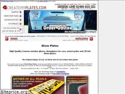 Sites similar to createmyplates.com