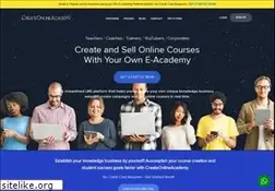 Sites similar to createonlineacademy.com