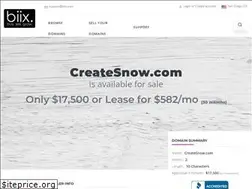 Sites similar to createsnow.com