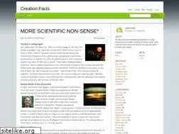 Sites similar to creation-facts.org