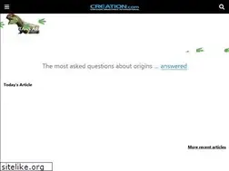 Sites similar to creation.com