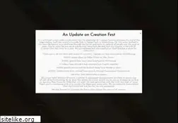 Sites similar to creationfest.com