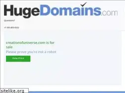 Sites similar to creationofuniverse.com