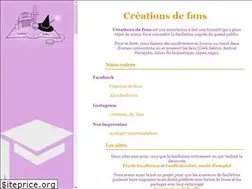 Sites similar to creationsdefans.org