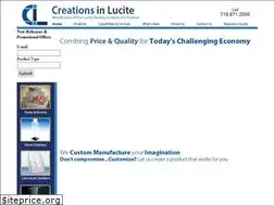 Sites similar to creationsinlucite.com