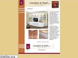 Sites similar to creationsinwood.org