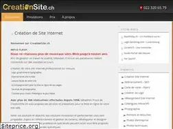 Sites similar to creationsite.ch