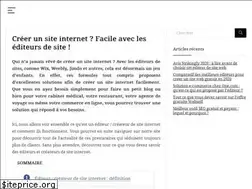 Sites similar to creationsitefacile.fr
