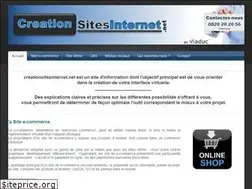 Sites similar to creationsitesinternet.net