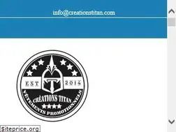 Sites similar to creationstitan.com