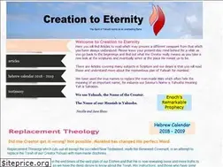 Sites similar to creationtoeternity.com