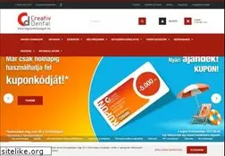 Sites similar to creativdental.hu