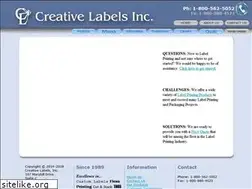 Sites similar to creative-labels.com
