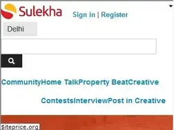 Sites similar to creative.sulekha.com