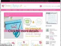 Sites similar to creativeappliques.com