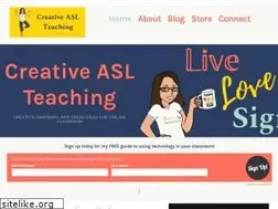 Sites similar to creativeaslteaching.com