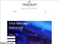 Sites similar to creativeavsolutions.com