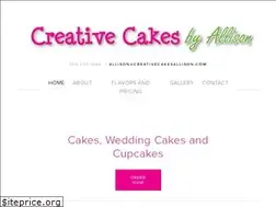 Sites similar to creativecakesallison.com
