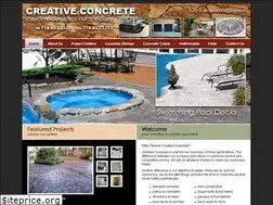 Sites similar to creativeconcretewny.com