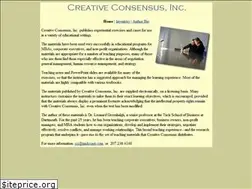 Sites similar to creativeconsensusinc.com