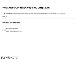 Sites similar to creativecouple.github.io