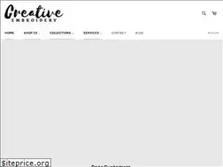 Sites similar to creativeembroideryvegas.com