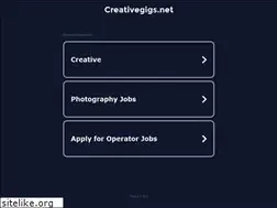 Sites similar to creativegigs.net